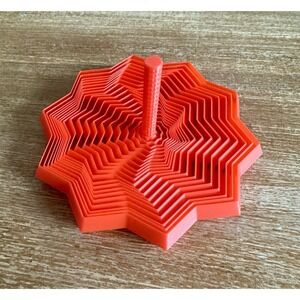 3D Printing Expanded Sensory Fidget Star Model Hexagon Whirling   Trending Red